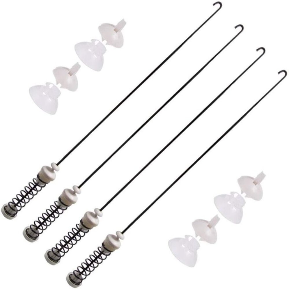 Whirlpool W10780048 Washer Suspension Rod Kit - AP5971398 W10349191 -‎ 4 Pack